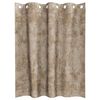 vidaXL Κουρτίνα με κουρτίνες 2 pcs Μπρονζέ 140 x 140 cm Βελούδο