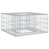vidaXL &Alpha;&nu;&alpha;&sigma;&eta;&kappa;&omega;&mu;έ&nu;&omicron; &kappa;&rho;&epsilon;&beta;ά&tau;&iota; gabion 80 x 80 x 40 cm &Alpha;&sigma;&eta;&mu;ί