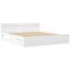 vidaXL &Sigma;&kappa;&epsilon;&lambda;&epsilon;&tau;ό&sigmaf; &Kappa;&rho;&epsilon;&beta;&alpha;&tau;&iota;&omicron;ύ &Lambda;&epsilon;&upsilon;&kappa;ό&sigmaf; 193 x 203 cm &Epsilon;&pi;&epsilon;&xi;&epsilon;&rho;&gamma;&alpha;&sigma;&mu;έ&nu;&omicron; &Xi;ύ&lambda;&omicron;