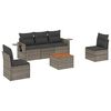 vidaXL &Sigma;&alpha;&lambda;ό&nu;&iota; &Kappa;ή&pi;&omicron;&upsilon; 6 &Tau;&epsilon;&mu;&alpha;&chi;ί&omega;&nu; &alpha;&pi;ό &Gamma;&kappa;&rho;&iota; &Sigma;&upsilon;&nu;&theta;&epsilon;&tau;&iota;&kappa;ό &Rho;&alpha;&tau;ά&nu; &mu;&epsilon; &Mu;&alpha;&xi;&iota;&lambda;ά&rho;&iota;&alpha;