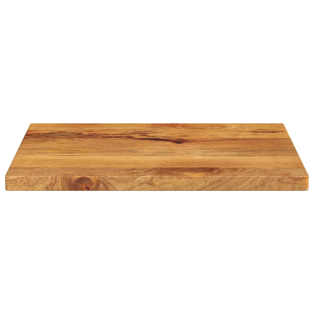vidaXL Επιφάνεια Τραπεζιού Ορθογώνια 60x50x2,5 εκ. Μασίφ Ξύλο Μάνγκο