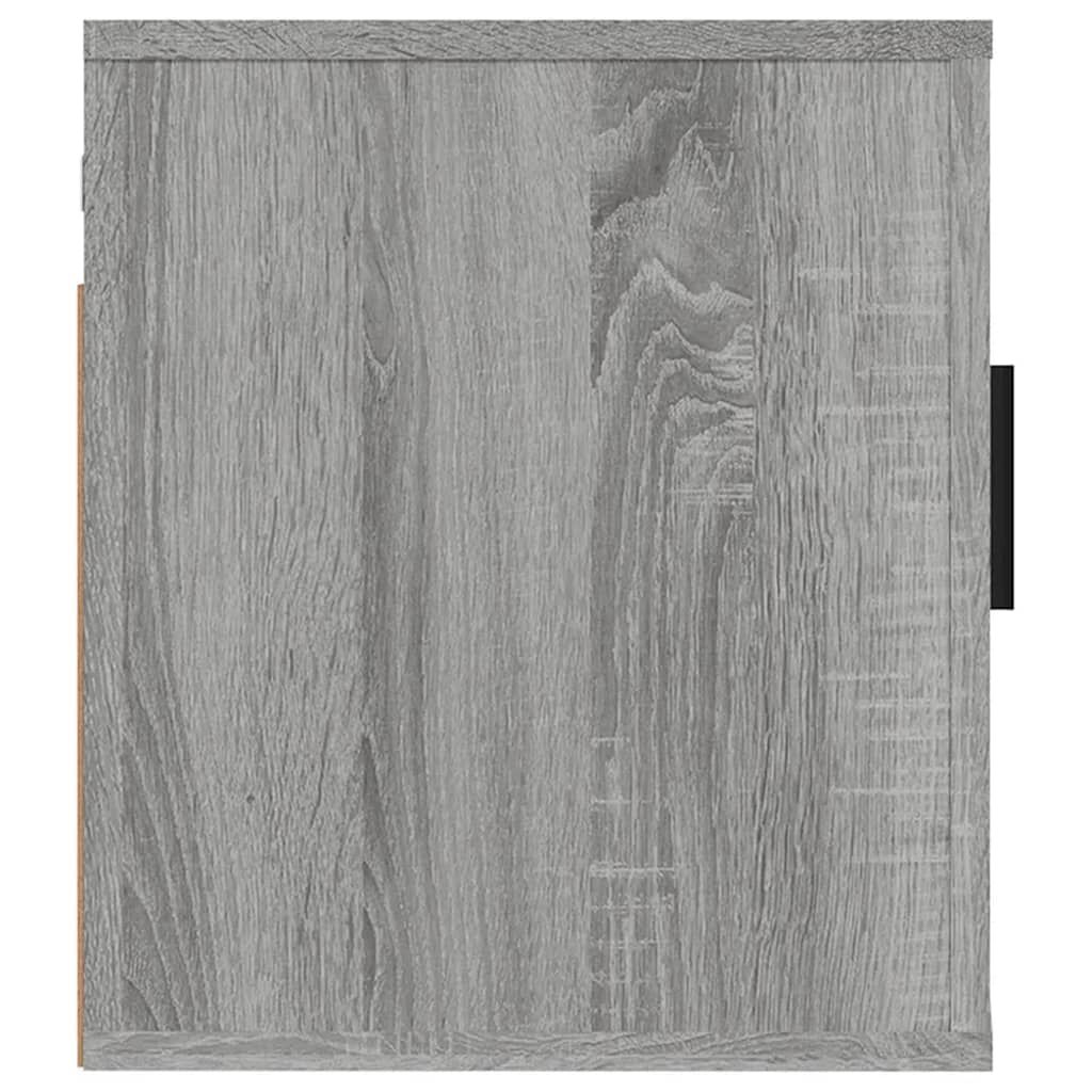 vidaXL Έπιπλα Τηλεόρασης Επιτοίχια 2 τεμ. Γκρι Sonoma 40x34,5x40 εκ.