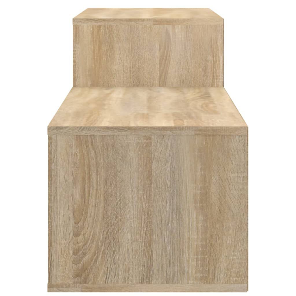 vidaXL Παπουτσοθήκη Sonoma Δρυς 150x35x45 εκ. από Επεξεργασμένο Ξύλο