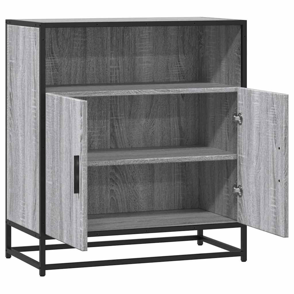 vidaXL Συρταριέρα Γκρι Sonoma 68x35x76 cm Ξύλινο μηχανουργικό ξύλο