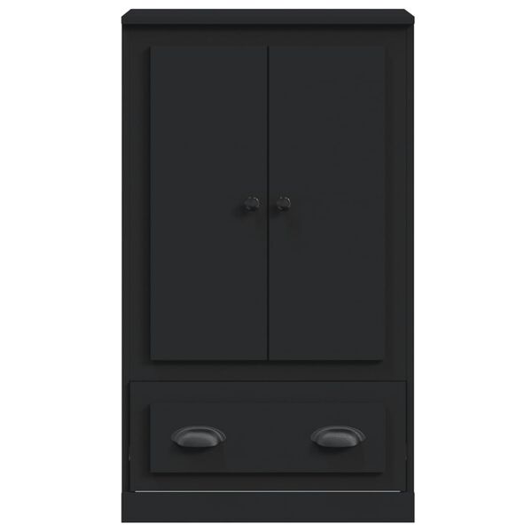 vidaXL Ντουλάπι Μαύρο 60 x 35,5 x 103,5 εκ. από Επεξεργασμένο Ξύλο