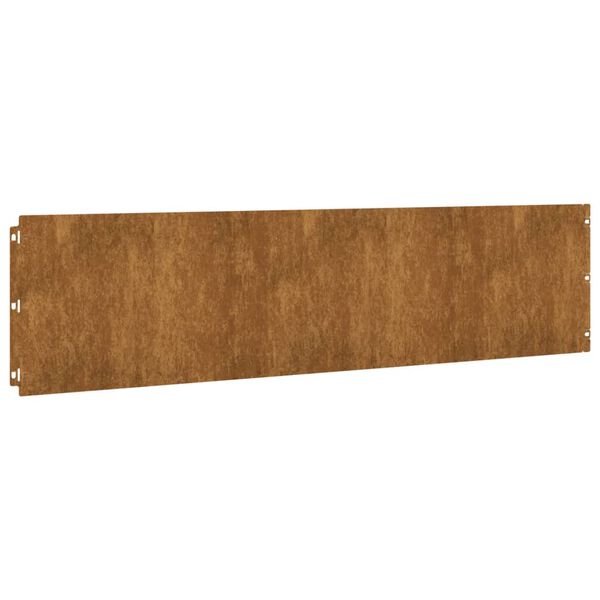 vidaXL Μπορντούρες Γκαζόν 10τεμ Ανθρακί 25x103εκ Ατσάλι Σκληρυθέν Αέρα