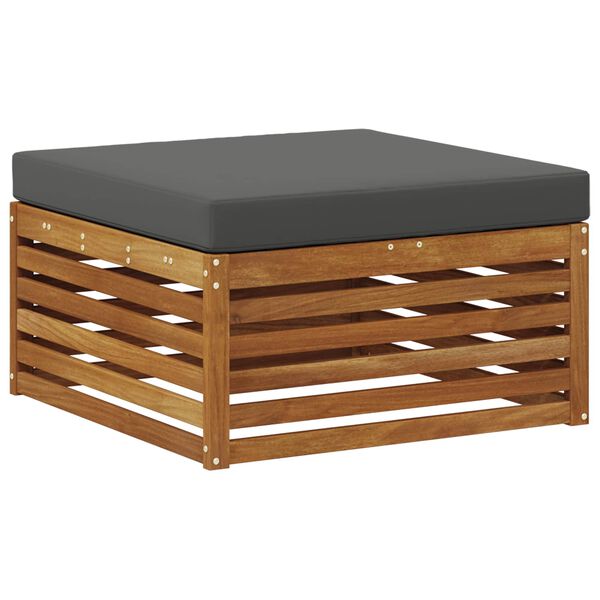 vidaXL &Sigma;&epsilon;&iota;&rho;ά &Kappa;&alpha;&nu;&alpha;&pi;έ &Epsilon;&xi;&omega;&tau;&epsilon;&rho;&iota;&kappa;&omicron;ύ &mu;&epsilon; &mu;&alpha;&xi;&iota;&lambda;ά&rho;&iota; 6 pcs &Phi;&upsilon;&sigma;&iota;&kappa;ό &kappa;&alpha;&iota; &Alpha;&nu;&theta;&rho;&alpha;&kappa;ί