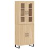 vidaXL &Nu;&tau;&omicron;&upsilon;&lambda;ά&pi;&iota; Sonoma &delta;&rho;&upsilon;&sigmaf; 69,5 x 34 x 180 &epsilon;&kappa;. &alpha;&pi;ό &Epsilon;&pi;&epsilon;&xi;&epsilon;&rho;&gamma;&alpha;&sigma;&mu;έ&nu;&omicron; &Xi;ύ&lambda;&omicron;