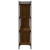 vidaXL Βιβλιοθήκη 4 Επιπέδων Καφέ Δρυς 76 x 32 x 123 εκ. Επεξ. Ξύλο