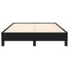vidaXL Σκελετός Κρεβατιού Χωρίς Στρώμα Μαύρο 120x200 εκ. Υφασμάτινο