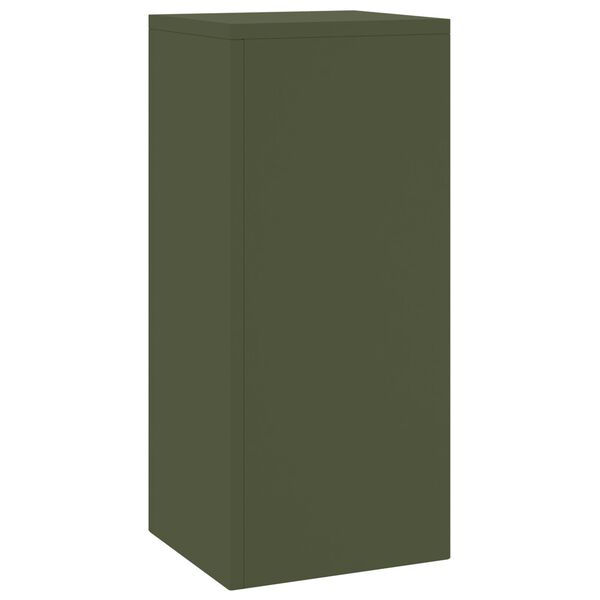 vidaXL Στήριξη φυτών 2 pcs Λαδί 24 x 24 x 55 εκ. Ατσάλι