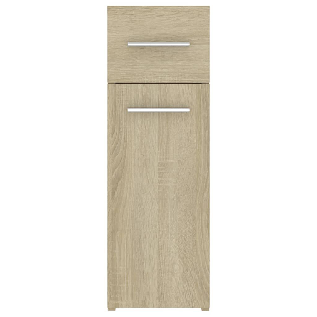 vidaXL Συρταριέρα Γενικής Χρήσης Sonoma Δρυς 20x45,5x60 Επεξ. Ξύλο