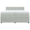 vidaXL &Kappa;&rho;&epsilon;&beta;ά&tau;&iota; Boxspring &mu;&epsilon; &Sigma;&tau;&rho;ώ&mu;&alpha; &Alpha;&nu;&omicron;&iota;&chi;&tau;ό &Gamma;&kappa;&rho;&iota; 200x200 &epsilon;&kappa;. &Beta;&epsilon;&lambda;&omicron;ύ&delta;&iota;&nu;&omicron;