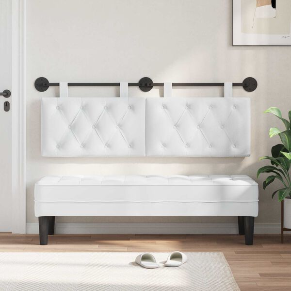 vidaXL &Kappa;&rho;&epsilon;&mu;&alpha;&sigma;&tau;ό &Kappa;&epsilon;&phi;&alpha;&lambda;ά&rho;&iota; &Epsilon;&pi;&iota;&tau;&omicron;ί&chi;&iota;&omicron; &Lambda;&epsilon;&upsilon;&kappa;ό&sigmaf; 150 x 55 x 7 &epsilon;&kappa; ύ&phi;&alpha;&sigma;&mu;&alpha;