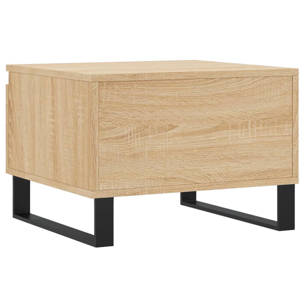 vidaXL Τραπεζάκι Σαλονιού Sonoma Δρυς 50x46x35 εκ. Επεξεργασμ. Ξύλο