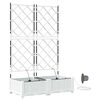 vidaXL &Gamma;&lambda;ά&sigma;&tau;&rho;&alpha; &Kappa;ή&pi;&omicron;&upsilon; 2 &tau;&mu;&chi;. &Lambda;&epsilon;&upsilon;&kappa;ό 80 x 40 x 126 cm PP