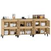 vidaXL Ντουλάπια 3 τεμ. Sonoma Δρυς 60x35x70 εκ. Επεξεργασμένο Ξύλο