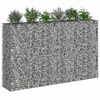 vidaXL &Alpha;&nu;&alpha;&sigma;&eta;&kappa;&omega;&mu;έ&nu;&omicron; &kappa;&rho;&epsilon;&beta;ά&tau;&iota; gabion 3 pcs &Alpha;&sigma;&eta;&mu;ί 250 x 50 x 150 &epsilon;&kappa;