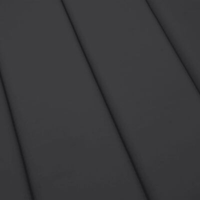 vidaXL Μαξιλάρι Ξαπλώστρας Μαύρο 186 x 58 x 3 εκ. από Ύφασμα Oxford