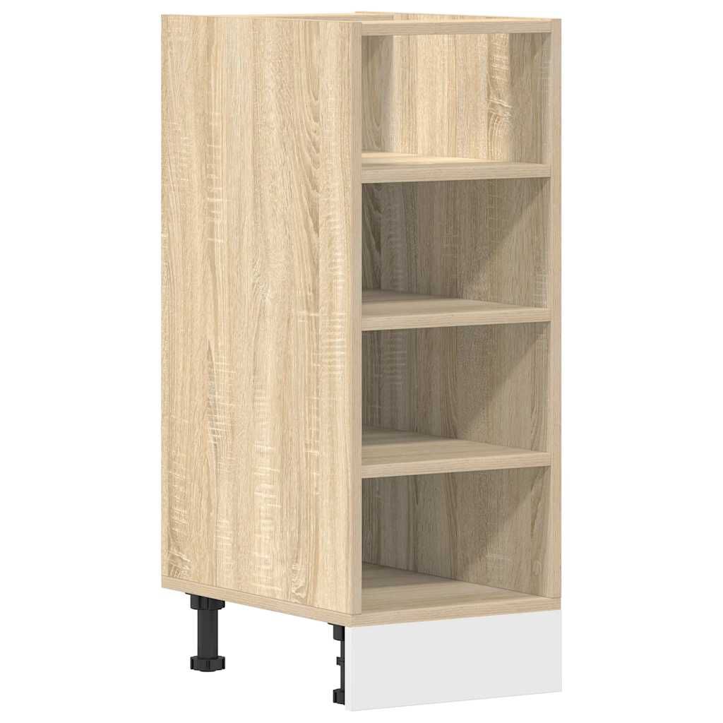 vidaXL Ντουλάπι Δαπέδου Riga Sonoma Δρυς 30x44,5x81,5 εκ. Ξύλο