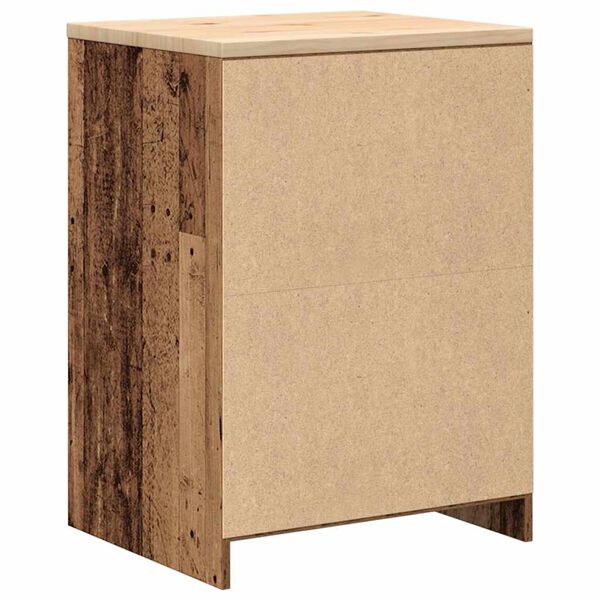 vidaXL ντουλάπι αποθήκευσης γκαράζ 60x51x85 εκ μασίφ ξύλο πεύκο