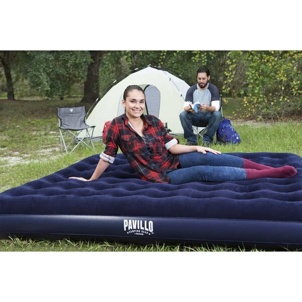 Bestway Φουσκωτό Στρώμα 203 x 183 x 22 εκ. Βελουτέ 67004
