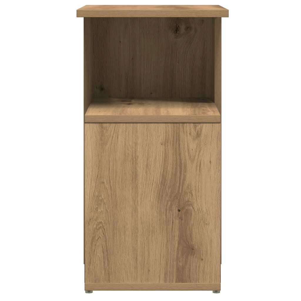 vidaXL Βοηθητικό Τραπέζι Αρτισιανή Δρυς 36x30x56 εκ. Επεξ. Ξύλο