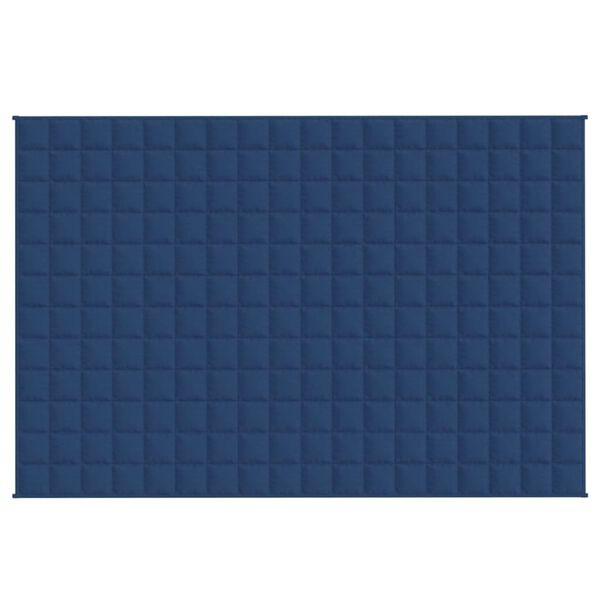 vidaXL Κουβέρτα Βαρύτητας Μπλε 120 x 180 εκ. 5 κ. Υφασμάτινη