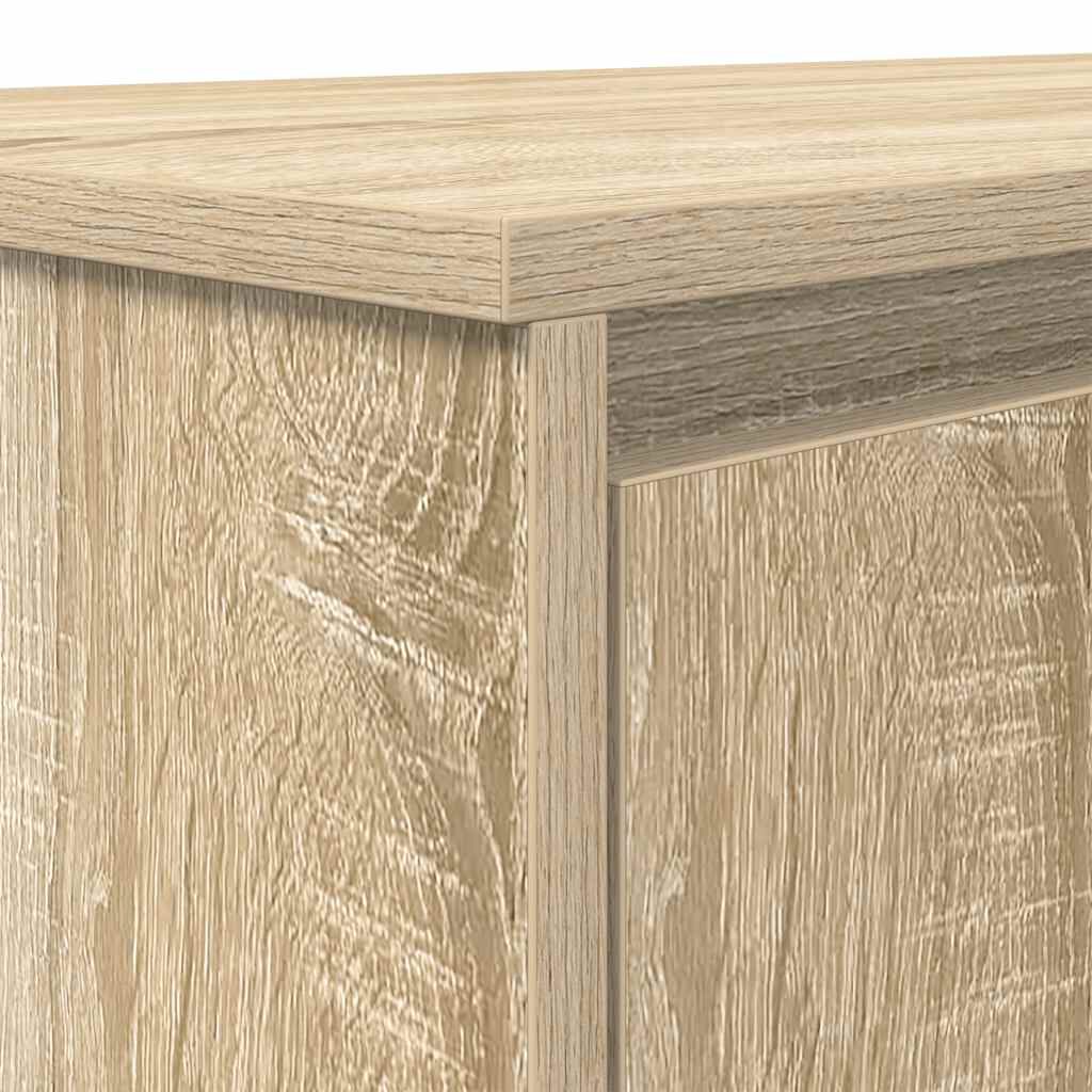 vidaXL Γραφείο Sonoma Δρυς 120x42x76 εκ. από Επεξεργασμένο Ξύλο