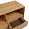vidaXL Έπιπλο Τηλεόρασης SAUDA Χρώμα Δρυός 99x43x55 εκ. Μασίφ Πεύκο