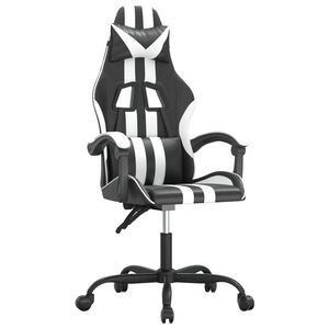 vidaXL &Kappa;&alpha;&rho;έ&kappa;&lambda;&alpha; Gaming &Pi;&epsilon;&rho;&iota;&sigma;&tau;&rho;&epsilon;&phi;ό&mu;&epsilon;&nu;&eta; &Mu;&alpha;ύ&rho;&eta;/&Lambda;&epsilon;&upsilon;&kappa;ή &alpha;&pi;ό &Sigma;&upsilon;&nu;&theta;&epsilon;&tau;&iota;&kappa;ό &Delta;έ&rho;&mu;&alpha;