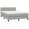 vidaXL &Kappa;&rho;&epsilon;&beta;ά&tau;&iota; Boxspring &mu;&epsilon; &Sigma;&tau;&rho;ώ&mu;&alpha; &Alpha;&nu;&omicron;&iota;&chi;&tau;ό &Gamma;&kappa;&rho;&iota; 140x200 &epsilon;&kappa;. &Upsilon;&phi;&alpha;&sigma;&mu;ά&tau;&iota;&nu;&omicron;