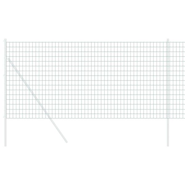 vidaXL Φράχτης Εuro Πράσινο 1 x 10 m Σίδηρος με επικάλυψη PVC