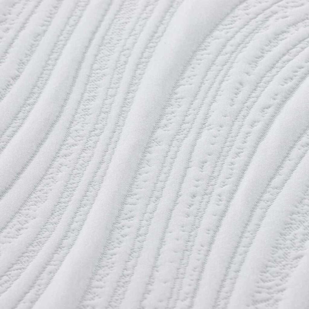 vidaXL Στρώμα Λευκό, Γκρι 200 x 200 cm Pěna