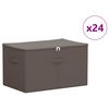 vidaXL &Kappa;&omicron;&upsilon;&tau;ί &alpha;&pi;&omicron;&theta;ή&kappa;&epsilon;&upsilon;&sigma;&eta;&sigmaf; 24 pcs &Gamma;&kappa;&rho;&iota; 60 x 43 x 35 &epsilon;&kappa;. Ύ&phi;&alpha;&sigma;&mu;&alpha;
