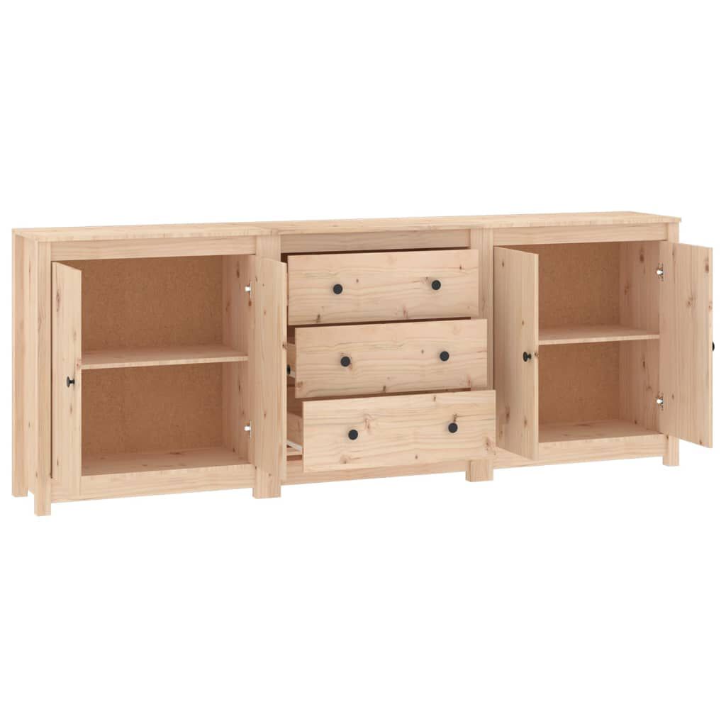vidaXL Συρταριέρα 210x35x80 εκ. από Μασίφ Ξύλο Πεύκου