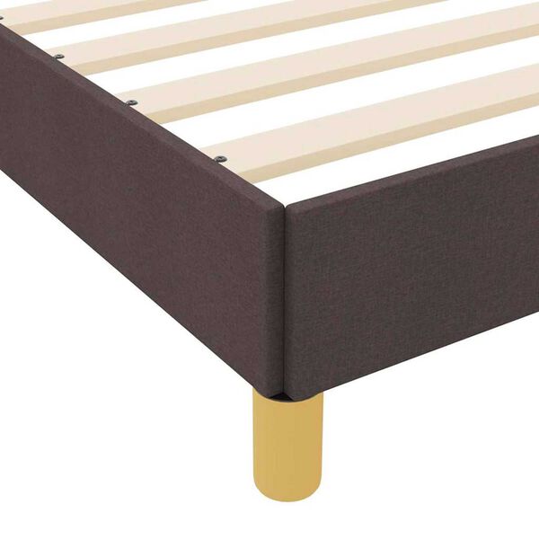 vidaXL Κρεβάτι με ελατήρια Καφέ 200 x 200 cm