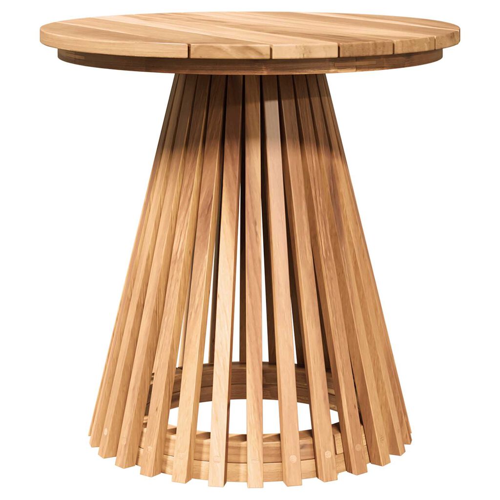 vidaXL Τραπέζι Κήπου Ø50x49.5 εκ. Μασίφ Ξύλο Teak