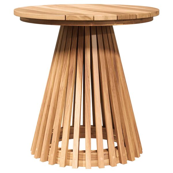vidaXL Τραπέζι Κήπου Ø50x49.5 εκ. Μασίφ Ξύλο Teak