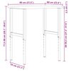 vidaXL Πάγκος Εργασίας Ανοιχτό Καφέ 80x60x(71,5-98) cm Μασίφ Ξύλο Δρυς
