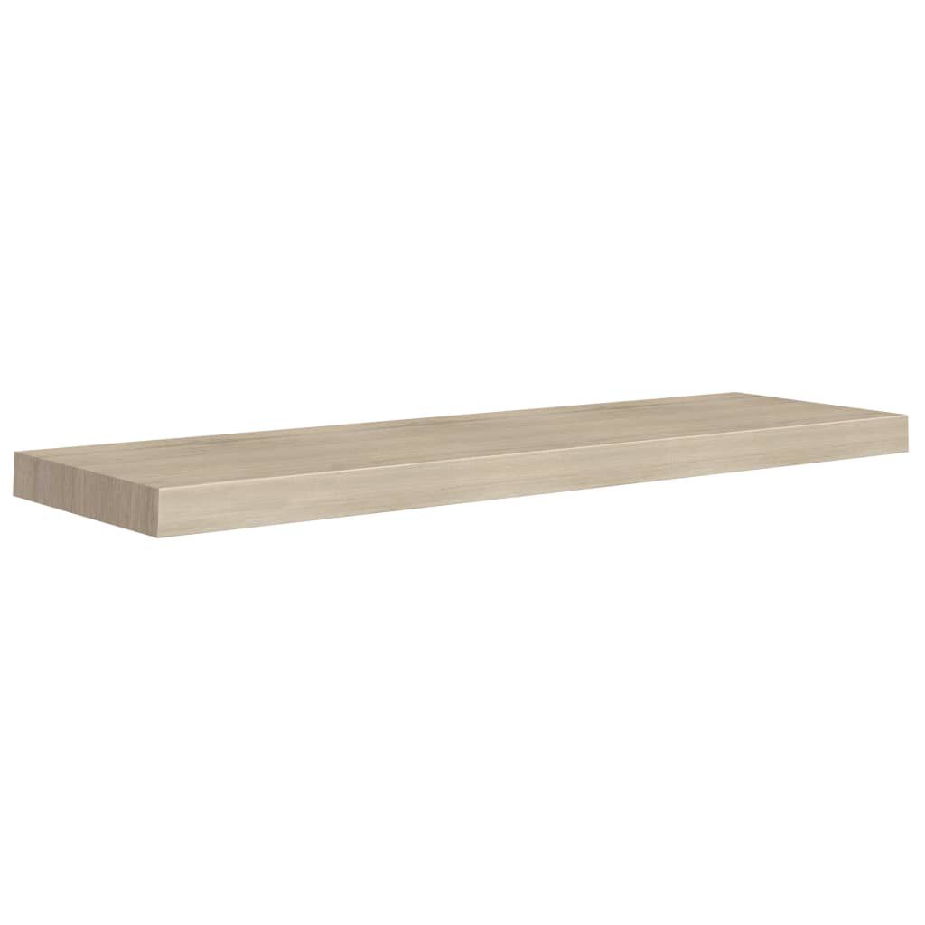 vidaXL Ράφια Τοίχου 2 τεμ. Χρώμα Δρυός 90x23,5x3,8 εκ. MDF