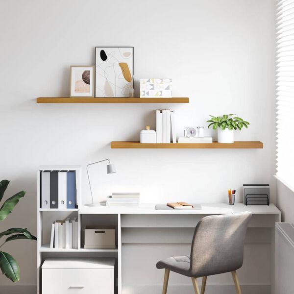 vidaXL &Rho;ά&phi;&iota; &Tau;&omicron;ί&chi;&omicron;&upsilon; 2 pcs &Mu;&pi;&epsilon;&zeta; 120 x 23,5 x 4 &epsilon;&kappa; &Epsilon;&pi;&epsilon;&xi;&epsilon;&rho;&gamma;&alpha;&sigma;&mu;έ&nu;&omicron; &xi;ύ&lambda;&omicron;