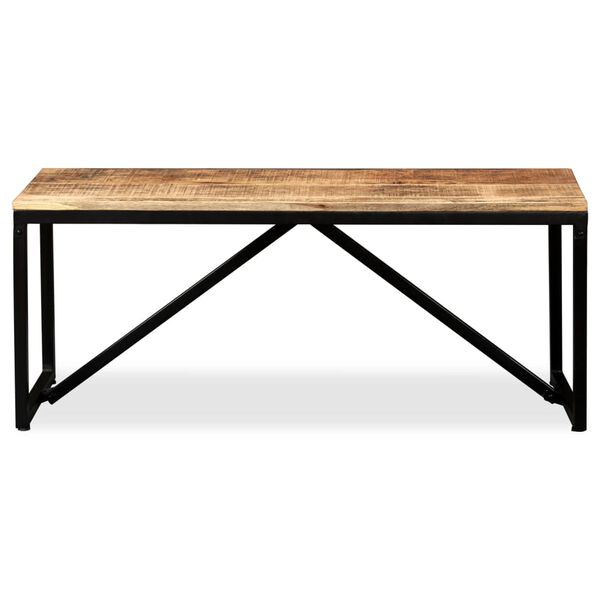 vidaXL Πάγκος 110 x 35 x 45 εκ. από Μασίφ Ξύλο Μάνγκο