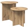 vidaXL &Sigma;&epsilon;&tau; &beta;&omicron;&eta;&theta;&eta;&tau;&iota;&kappa;ά &tau;&rho;&alpha;&pi;&epsilon;&zeta;ά&kappa;&iota;&alpha; 2 &tau;&mu;&chi;. Artisan &Delta;&rho;&upsilon;&sigmaf; &Oslash; 45 x 45 &epsilon;&kappa;.