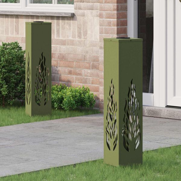 vidaXL &Eta;&lambda;&iota;&alpha;&kappa;ό LED &Phi;&omega;&sigmaf; &Delta;&rho;ό&mu;&omicron;&upsilon; &mu;&epsilon; &phi;ώ&tau;&alpha; &mu;&epsilon; &mu;&pi;&alpha;&tau;&alpha;&rho;ί&alpha; 2 pcs &Epsilon;&lambda;&iota;ά &Pi;&rho;ά&sigma;&iota;&nu;&eta;