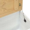vidaXL storage box &mu;&epsilon; &rho;ά&phi;&iota; &Lambda;&epsilon;&upsilon;&kappa;ό 90 x78 x 45 &epsilon;&kappa; &Sigma;&tau;&epsilon;&rho;&epsilon;ά &xi;&upsilon;&lambda;&epsilon;ί&alpha; &pi;&epsilon;ύ&kappa;&omicron;&upsilon;