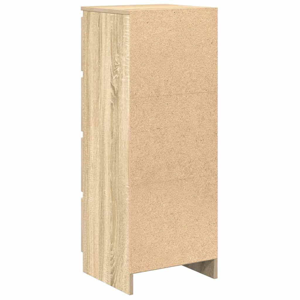 vidaXL Ντουλάπι Sonoma Δρυς 37,5x35x99 εκ. από Επεξεργασμένο Ξύλο