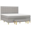 vidaXL &Kappa;&rho;&epsilon;&beta;ά&tau;&iota; Boxspring &mu;&epsilon; &Sigma;&tau;&rho;ώ&mu;&alpha; &Alpha;&nu;. &Pi;&rho;ά&sigma;&iota;&nu;&omicron; 160x200&epsilon;&kappa; &Upsilon;&phi;&alpha;&sigma;&mu;ά&tau;&iota;&nu;&omicron;