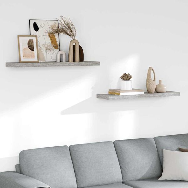 vidaXL &Rho;ά&phi;&iota;&alpha; &Tau;&omicron;ί&chi;&omicron;&upsilon; 2 &tau;&epsilon;&mu;. &Gamma;&kappa;&rho;&iota; &Sigma;&kappa;&upsilon;&rho;&omicron;&delta;έ&mu;&alpha;&tau;&omicron;&sigmaf; 90 x 23,5 x 3,8 &epsilon;&kappa;. MDF