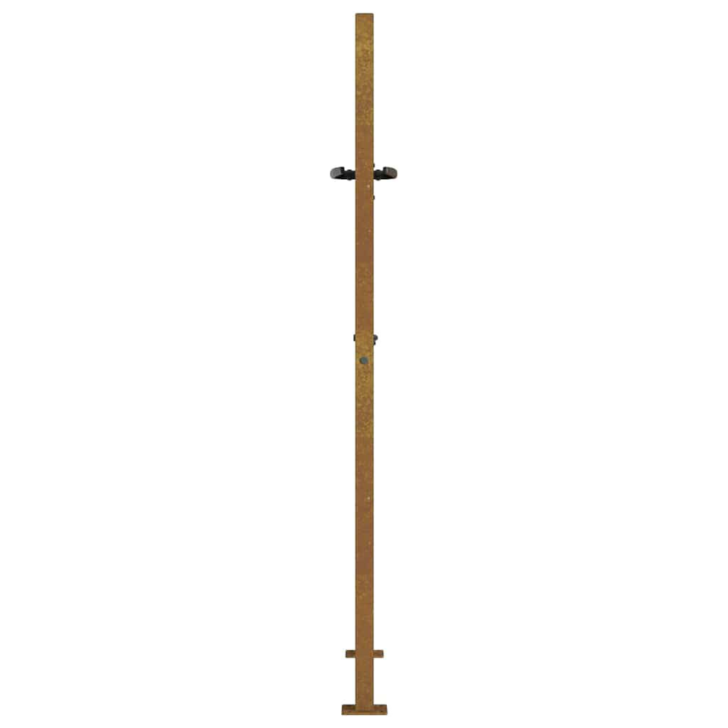 vidaXL Πύλη Κήπου 105 x 130 εκ. από Ατσάλι Corten